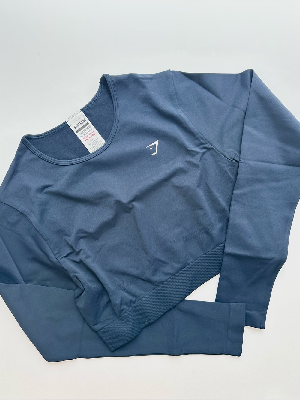 Gymshark L Everyday Seamless Long Sleeve Crop Top
